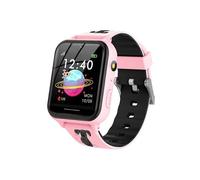 (rose) Montre connectée pour enfants avec carte SIM et photo, cadeau pour iOS et Android
