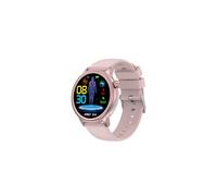 (Rose) Montre connectée pour homme avec glycémie, lipides et acide urique, ECG et appels Bluetooth