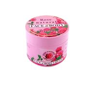 Rose Natural of Bulgaria Crème pour le visage et le corps à l'eau de rose sans parabène 300ml