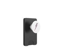 Rose Noir Gris Léopard Imprimé Foudre Boulon PopSockets PopWallet pour MagSafe