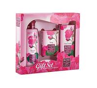 Rose of Bulgaria Coffret cadeau gel douche, savon et crème de jour pour femme à l'huile de rose bulgare