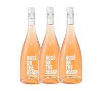 ROSE ON THE BEACH Vin rosé - Cuvée Prestige - AOP Languedoc 2024-3 Bouteilles de 75 cl- Kosher Orthodox Union