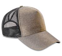 Rose or Argent ou Noir Maille Dos Sparkle Casquette Paillette Baseball Chapeau