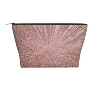 Rose Or Rose Imprimé, Trousse de Toilette Trousse de Maquillage Sac à cosmétiques Trousse de Toilette de Voyage Portable