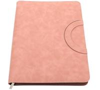 Rose Organisateur de Documents A4 en PU Zippé pour Papiers importants | Catégories Bien Rangées, Format Compact, Usage Bureau et Maison, Protège Certificats et Dossiers Essentiels