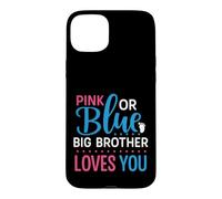 Rose ou Bleu Big Brother Loves You Coque pour iPhone 15 Plus