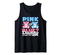 Rose ou Bleu Daddy Loves You Bear Sexe révéler bébé Débardeur