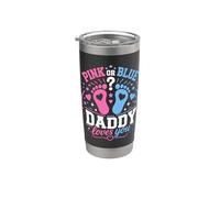 Rose ou bleu Either Way Our Daddy Will Always Love You Gobelet isotherme en acier inoxydable double paroi