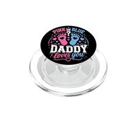 Rose ou Bleu Either Way Our Daddy Will Always Love You PopSockets PopGrip pour MagSafe