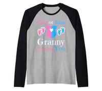 Rose ou Bleu « Granny Loves You Baby Shower » Manche Raglan