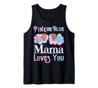 Rose ou Bleu Mama Loves You Baby Shower Sexe révéler Maman Maman Débardeur