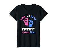 Rose ou bleu Mommy Loves You T-Shirt