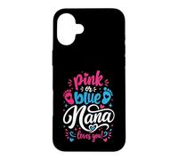 Rose ou Bleu Nana Loves You! Coque pour iPhone 16 Plus
