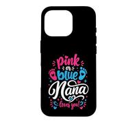 Rose ou Bleu Nana Loves You! Coque pour iPhone 16 Pro