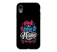 Rose ou Bleu Nana Loves You! Coque pour iPhone XR