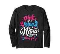 Rose ou Bleu Nana Loves You! Manche Longue