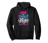 Rose ou Bleu Nana Loves You! Sweat à Capuche