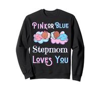 Rose ou Bleu Step Mom Loves You Baby Shower Sexe révéler Ma Sweatshirt