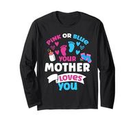 Rose ou Bleu « Your Mother Loves You » Manche Longue