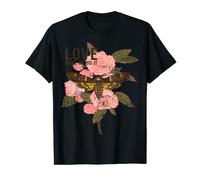 Rose papillon Love Vogue T-Shirt