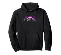Rose Phase de la lune Cœur - I'll Get Over It... Graphique rose Sweat à Capuche