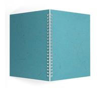 Rose Pig A4 Portrait Posh Banana Pig Blanc Papier Carnet à dessin - Sky