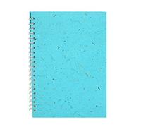 Rose Pig A4 Portrait Posh Banana Pig Carnet Papier Blanc cassé Blanc - Ciel