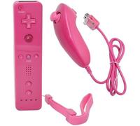 rose pink manette Telecommande + Nunchuck Compatible Nintendo Wii Contrôleur