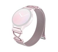 (Rose Pink,Multicolor)For Garmin Vivoactive 3 Vivoactive 3 Music Milanese Band Electroplated Stainless Steel Magnetic Watc