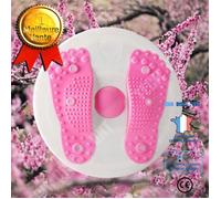 Rose Plaque Twister Taille Fine Massage De Remise En Forme D'aimant De Plaque Sport Fitness Machine Maison