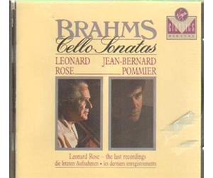 Rose/Pommier - Brahms : Sonates pour violoncelle & piano