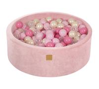 Rose Poudré Piscine À Balles: Rose Pastel/Rose/Transparent/Perle H30