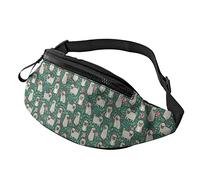 Rose Pug Dog Fanny Pack Sport Casual Waist Pack pour Femmes Hommes À La Mode