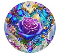 Rose Puzzle 1000 Pièces Educa Jouet en Bois Jeu D'Intelligence Décoration Intérieure Jeu Éduchatif Challenge Toy Adultes & Enfants des 14 Ans 1000pcs (67.5x67.5cm)