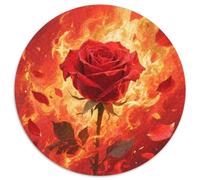 Rose, Puzzle Immersif Circulaire avec, 1000 Pièces pour Adultes en Quête De Concentration 1000pcs (67.5x67.5cm)