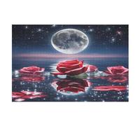 Rose Puzzles Adulte - Puzzle en Bois 1000 Pièces - Challenge - Adultes Et EnfFourmis Dès 12 Ans （75×50cm）