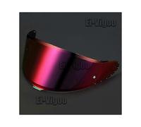 (Rose red)Fog-resistant lens for SHOEI X-Fifteen helmet with sun protection