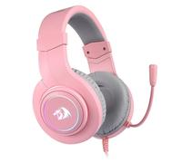 Rose Redragon écouteurs de jeu stéréo RGB, casque avec Microphone, pour PS4, Xbox One, ordinateur portable, PC, tablette ""Nipseyteko