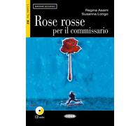 Rose rosse per il commissario (B2) Livre avec un CD audio - Regina Assini - Cideb Black Cat - Livre CD - Méthode de langue CD