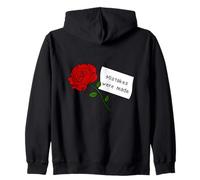 Rose rouge avec des erreurs de citation ont été faites Sweat à Capuche
