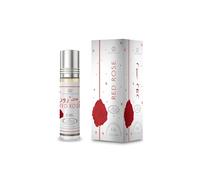 Huile Parfumée RED ROSE Al Rehab 6 ml Notes Rose Rouge Vanille Poudrée - Huile de Parfum Musc Oriental pour Femme et Homme Sans Alcool