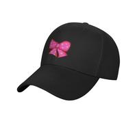 Rose Rouge Sweet Bowknot Soleil Casquette De Baseball Été Unisexe Femmes Dessin Animé Design Chapeau Trucker Casque De Sport À L’épreuve du Soleil