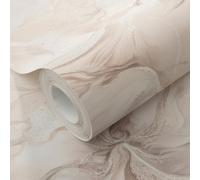 Rose Rouleau Papier Peint Liquide Floral Marbre Paillette Vinyle Erismann Aurora