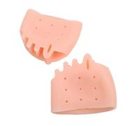 Rose - Séparateur D'orteils En Silicone, Coussin Avant, Correcteur D'hallux Valgus, Os Qui Se Chevauchent, Pédicure, Nouveau, 2 Pièces/Paire