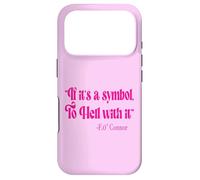 Rose Si C'est Un Symbole, au Diable, f.o Connor Eucharistie Coque pour iPhone 17 Pro