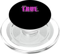 Rose Stay True v2 Pink Graphic PopSockets PopGrip pour MagSafe