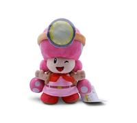 (Rose) Super Mario Pink Mushroom Sister Peluche Peluche Douce Poupée Enfants Cadeau