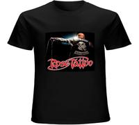 Rose Tattoo Rock Monsters of Rock Unisex Tees Men's T Shirt Black S