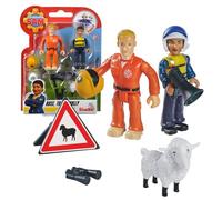 Rose, Tom, Wolly | Jeu de figurines | Sam le pompier | Simba