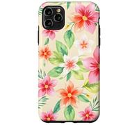 Rose Tropical Floral Garden Blossom Leaf Botanical Flower Coque pour iPhone 11 Pro Max